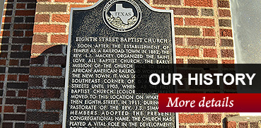 Our History. More Details >